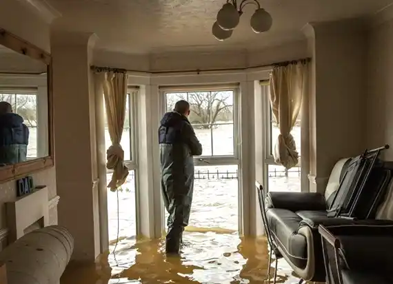 water damage restoration service Luthersville